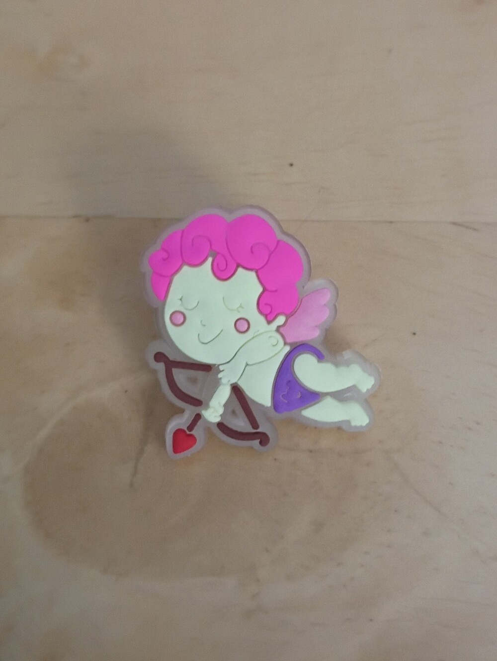 10 for $10 Jibbitz Croc Charms - Luminous Cupid Baby Angel Bow & Arrow - Glow